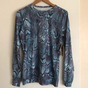 Women’s Burton “Feathers” mid-weight crew Size L